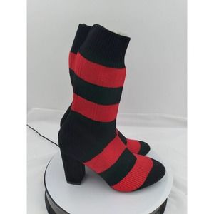 Cape Robbin Perry-2 Sock Bootie 4" heel size 6